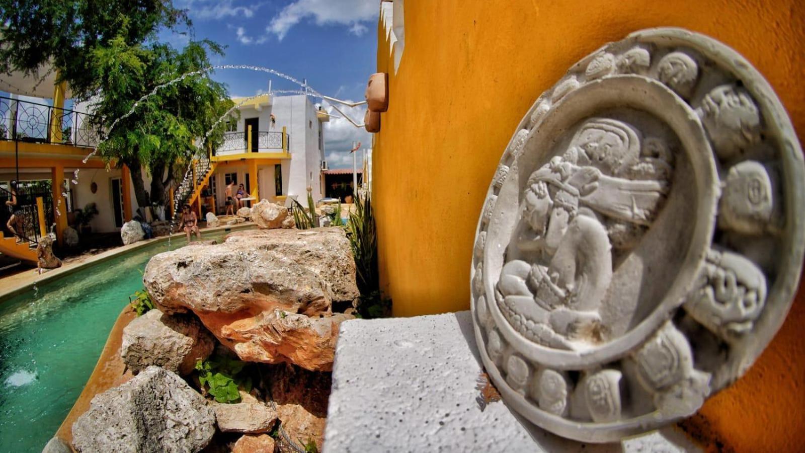 Buenosdias Izamal Bed & Breakfast エクステリア 写真